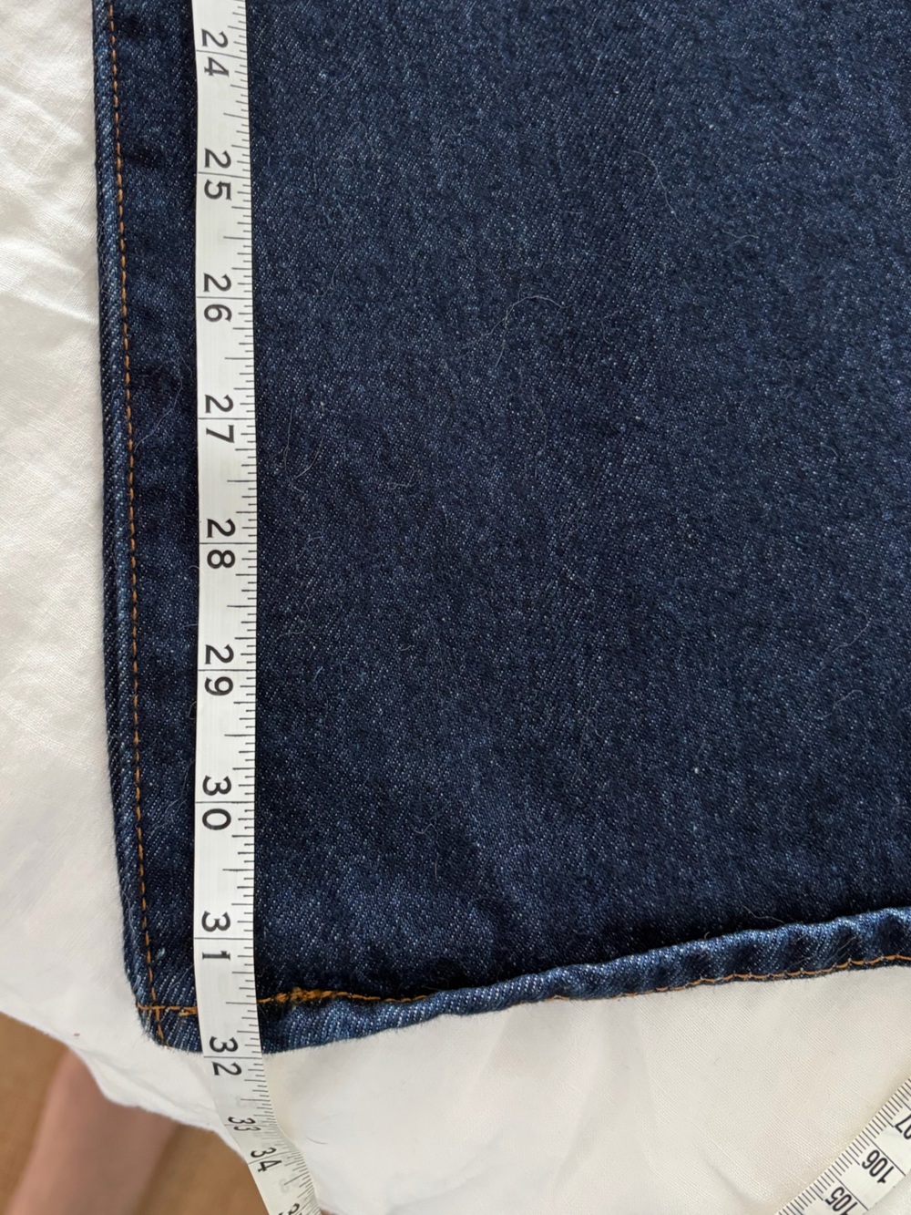 Levi’s Ribcage Wide Leg High-Rise Jeans in Dark Stone Blue, 30x32 - Picture 14 of 15